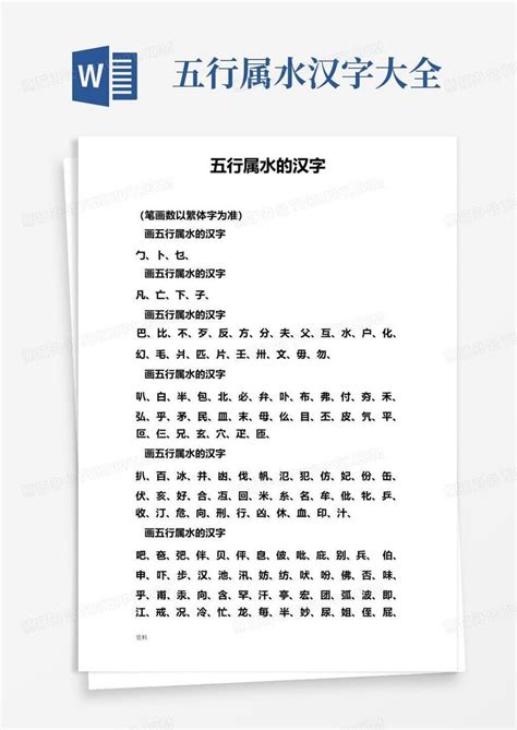 13劃的字屬水|13画水属性汉字,13画五行属水的字大全